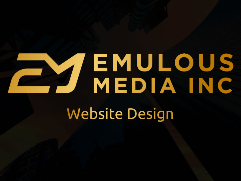 Emulous Media Service Website Design