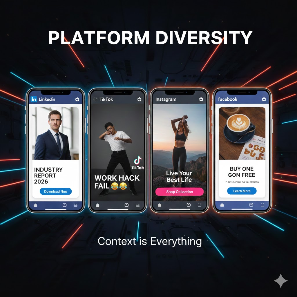 Social Media Advertising: Platform Diversity
