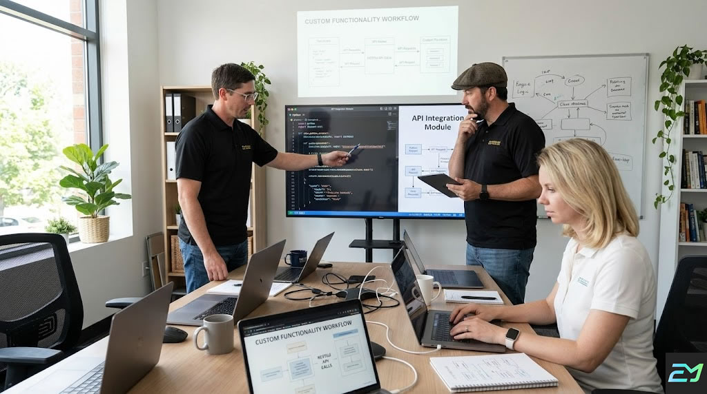 API Integration and Custom Functionality for Websites by Emulous Media