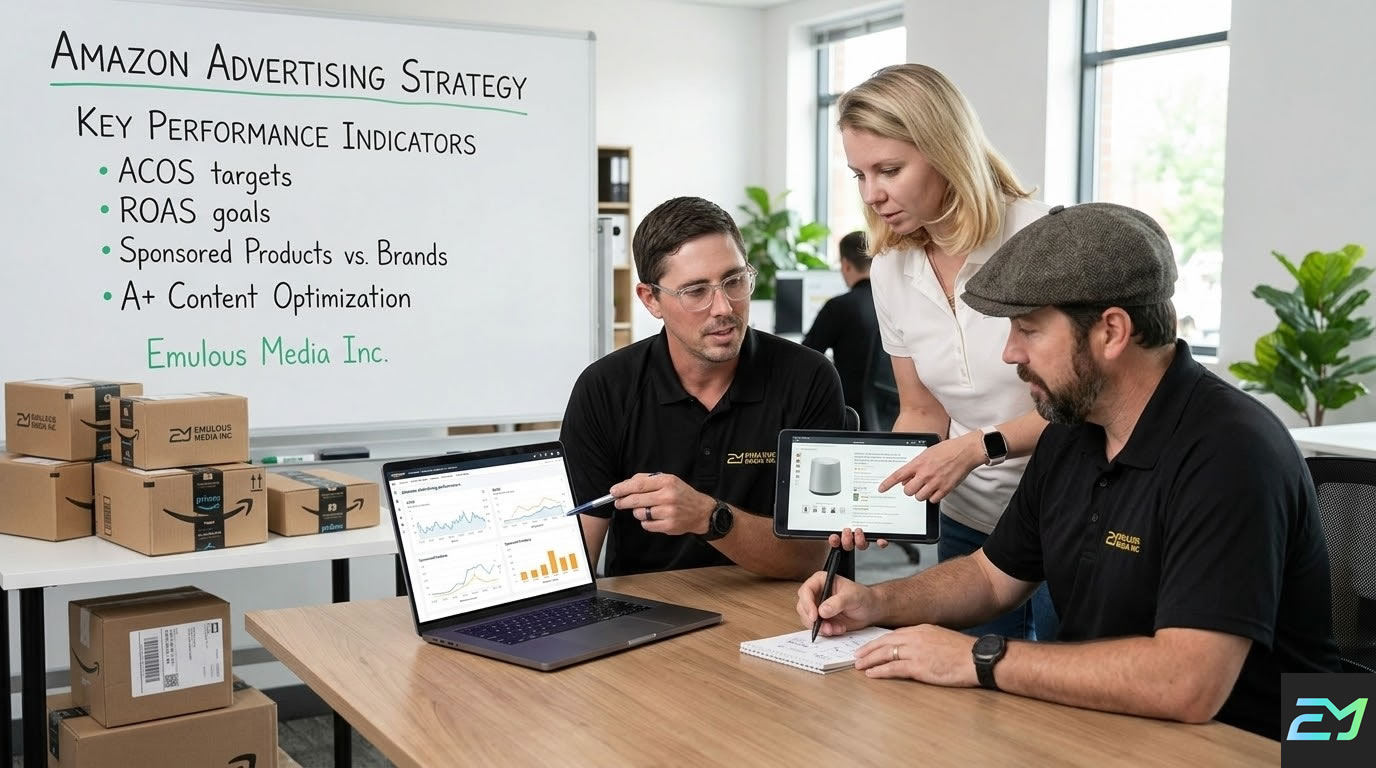 Amazon and Marketplace Advertising in Lake Mary Florida by Emulous Media