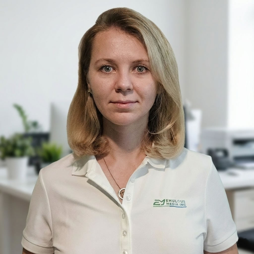 Valentina Scheetz Project Manager for Emulous Media