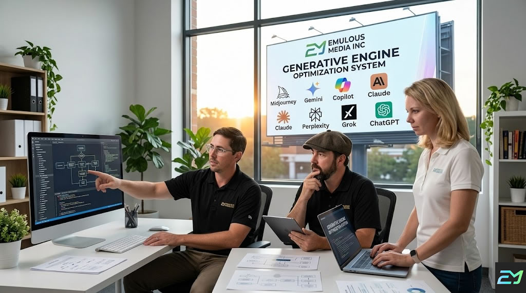 Generative Engine Optimization GEO by Emulous Media in Lake Mary Florida