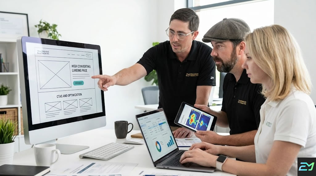 High Converting Landing Pages by Emulous Media