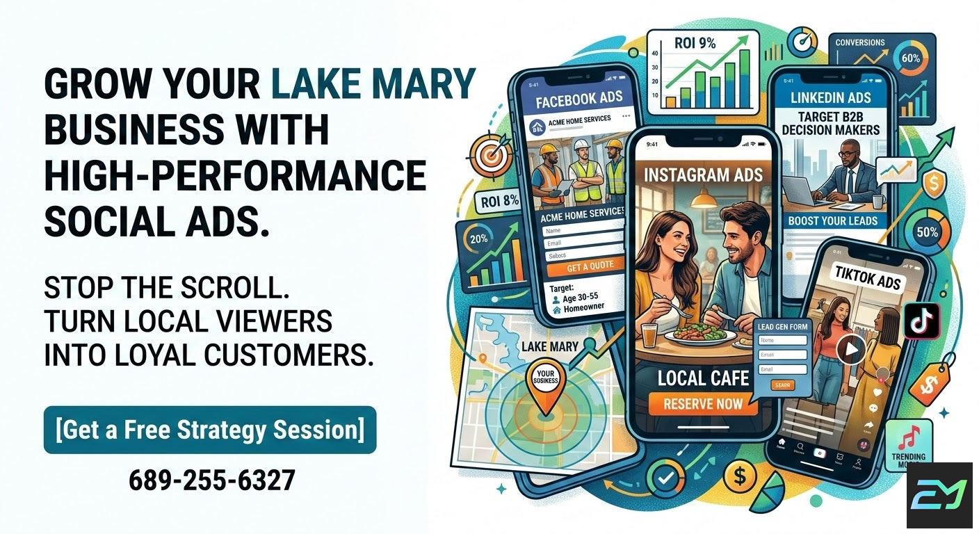 Social Media Advertising Agency in Lake Mary Florida by Emulous Media