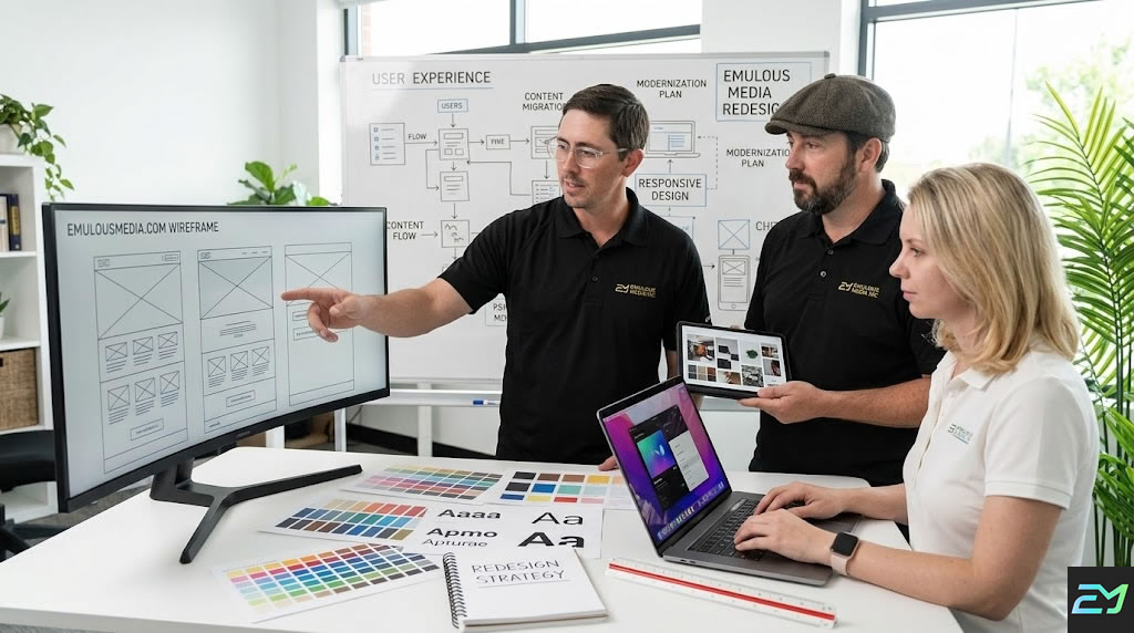 Website Redesign and Modernization by Emulous Media Inc