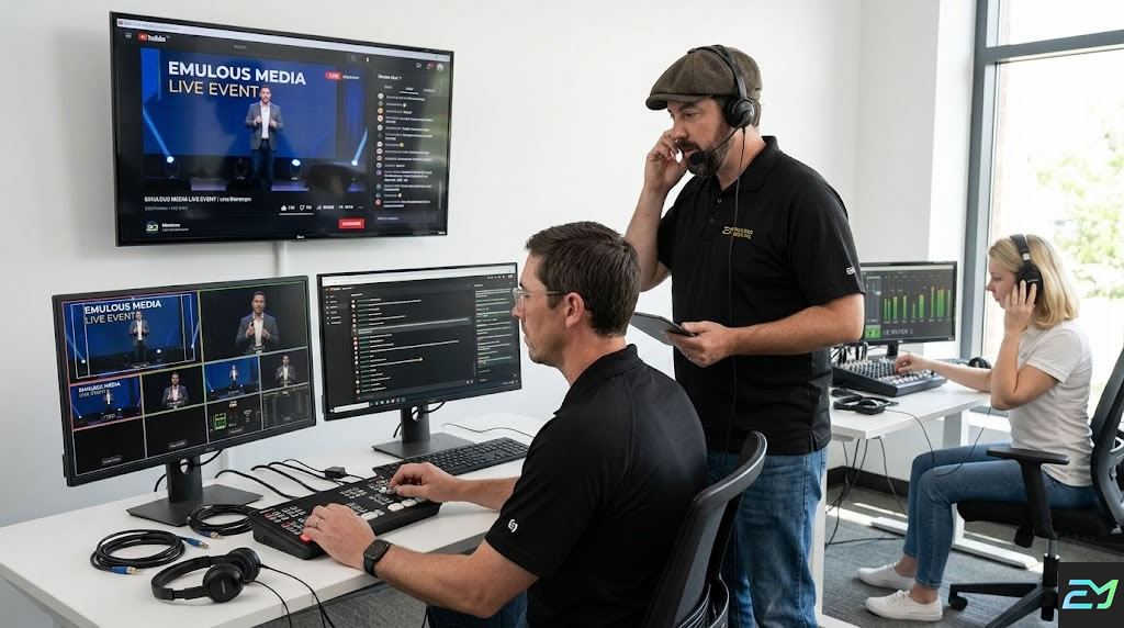 Live Stream Production by Emulous Media